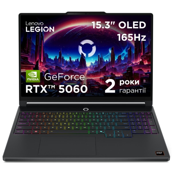 Фото - Ноутбук ігровий Lenovo Legion 5 15AHP11 (83Q70049RA) Eclipse Black